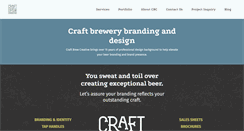 Desktop Screenshot of craftbrewcreative.com