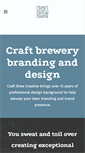 Mobile Screenshot of craftbrewcreative.com